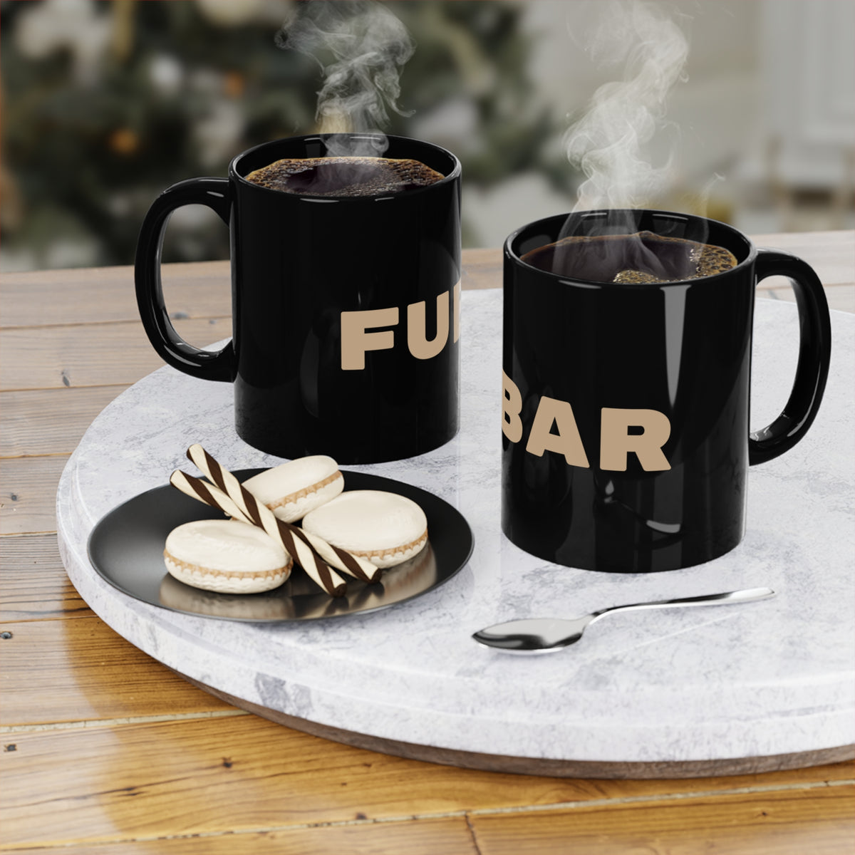 FUBAR Black 11oz Coffee Mug