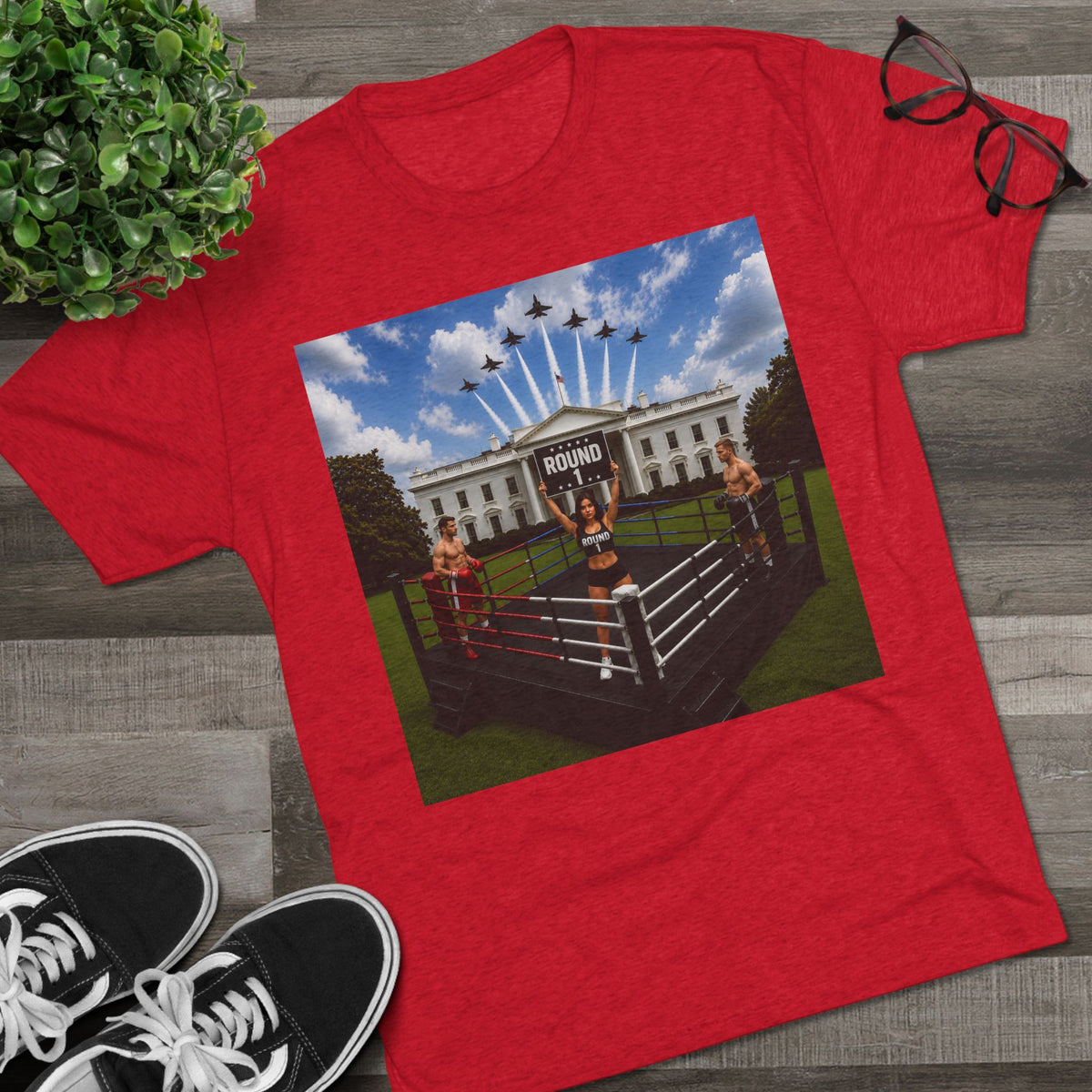 Fight Night White House Graphic Tee