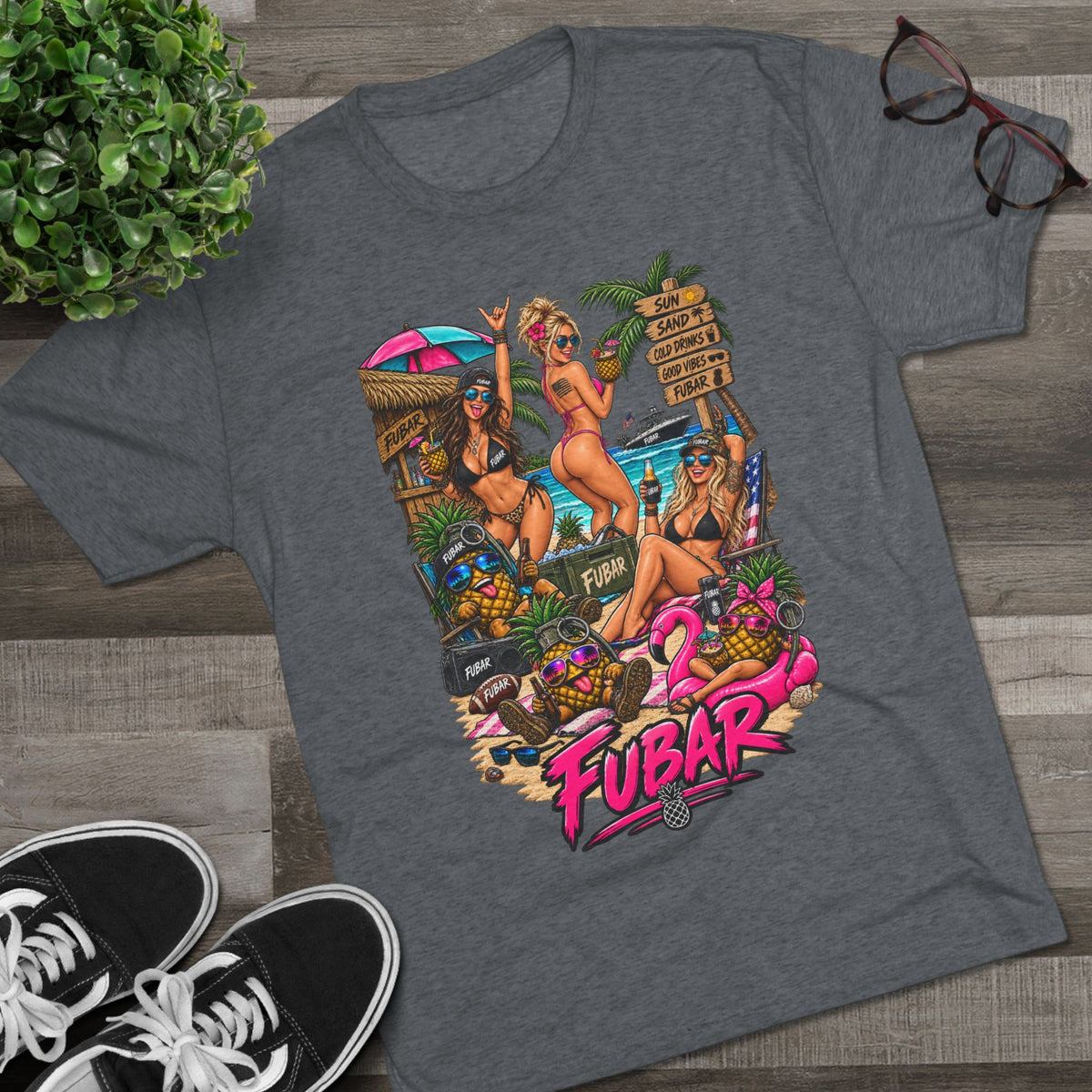 Women's FUBAR Beach Party T‑Shirt
