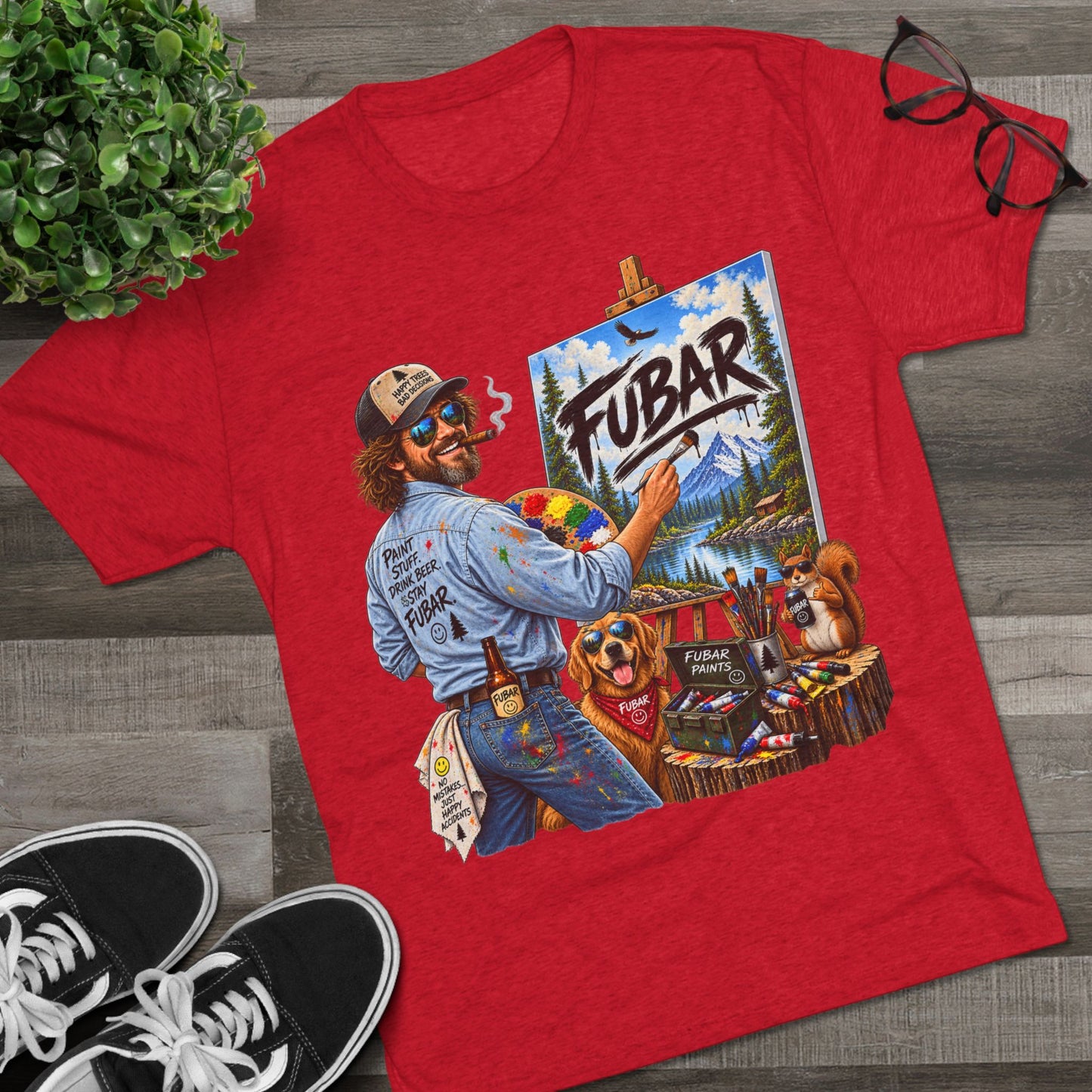 FUBAR Painter Graphic Tee