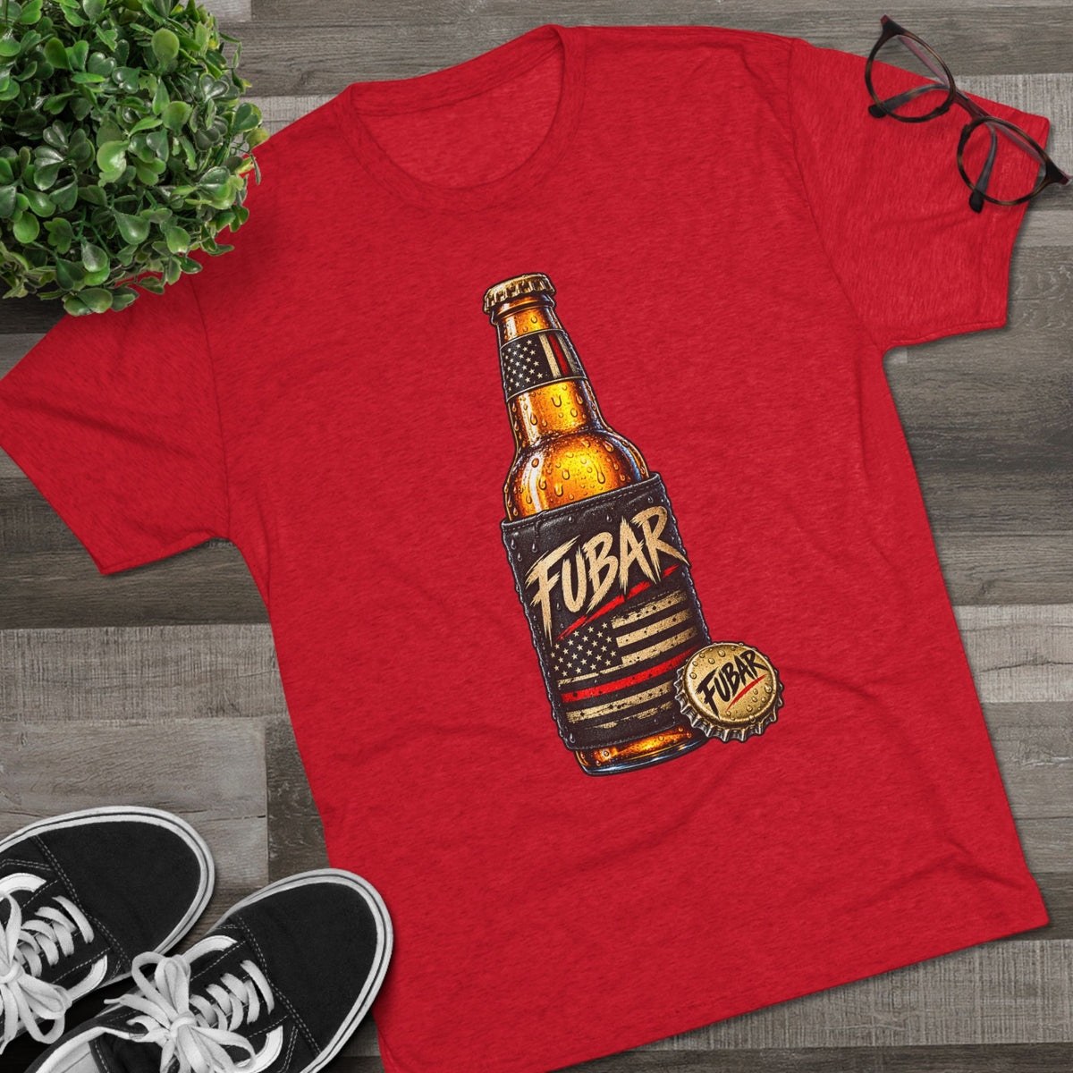 FUBAR Beer Bottle Tee
