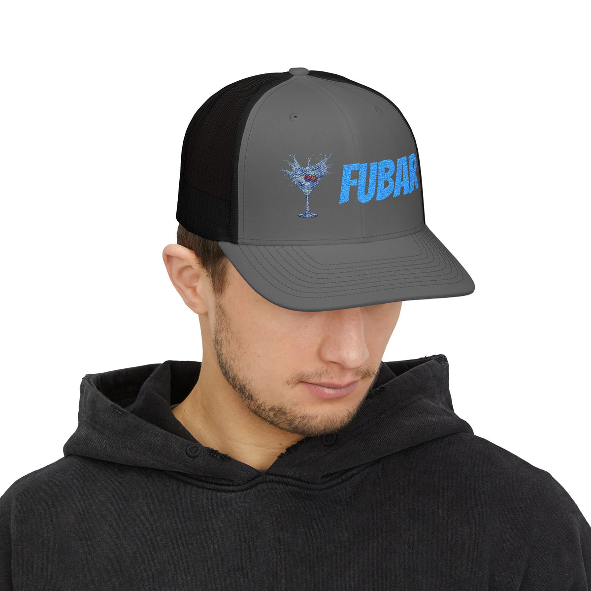 Richardson Cocktail Trucker Hat — Snapback (Embroidered)