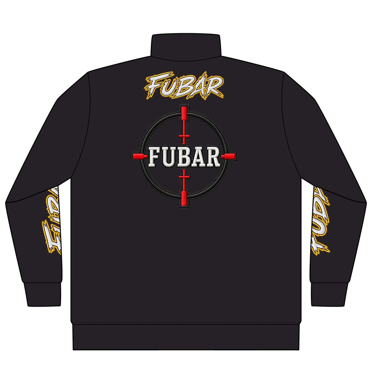 FUBAR Target Logo Quarter-Zip Pullover
