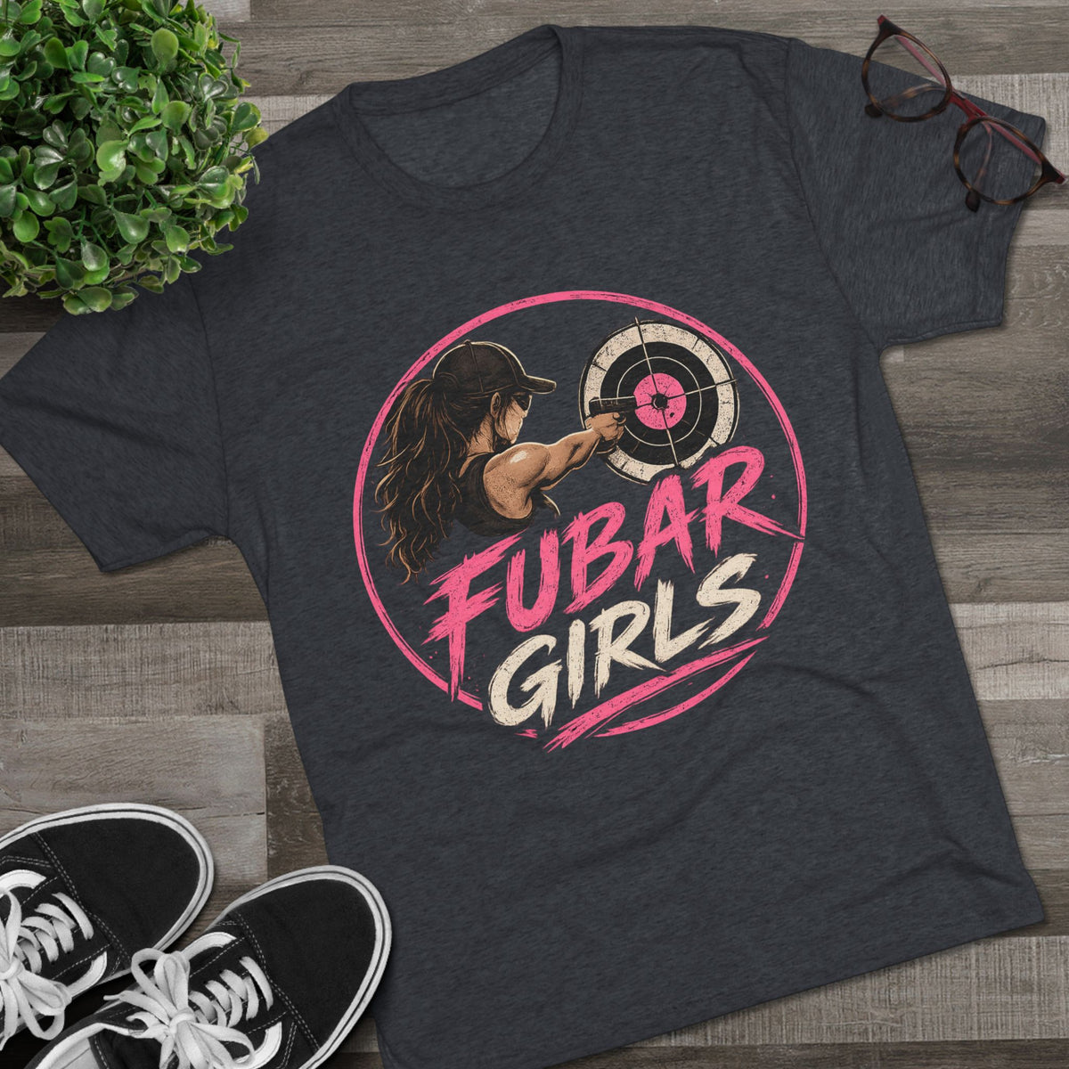 FUBAR Girls Target Shooting Tee
