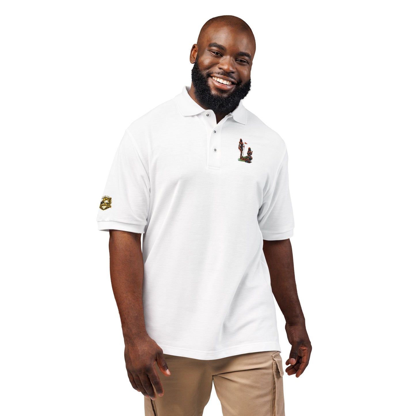 Embroidered Golf Polo
