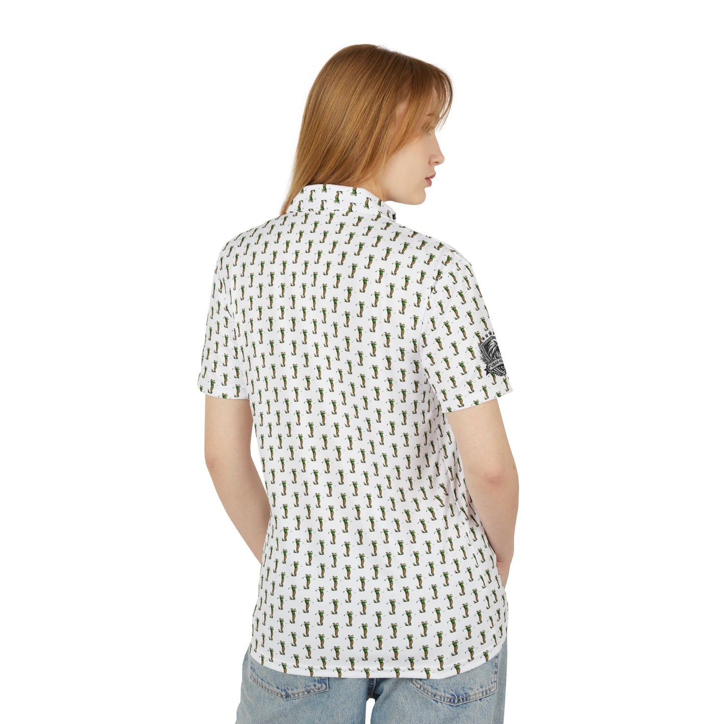 Golfer All Over Print Polo