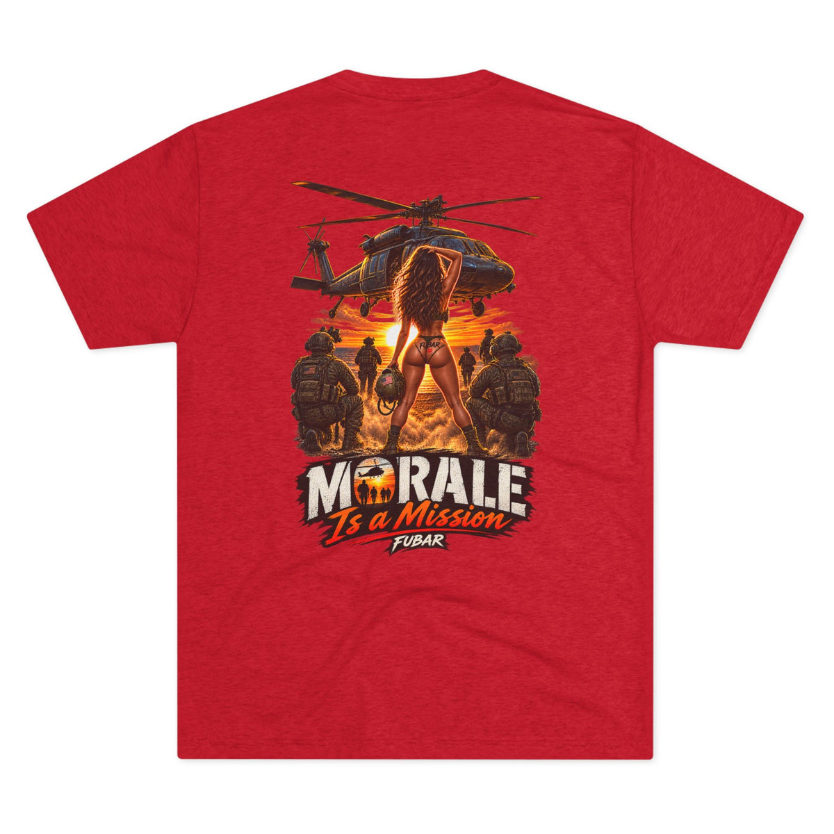 "Morale Is a Mission" Crew Shirt