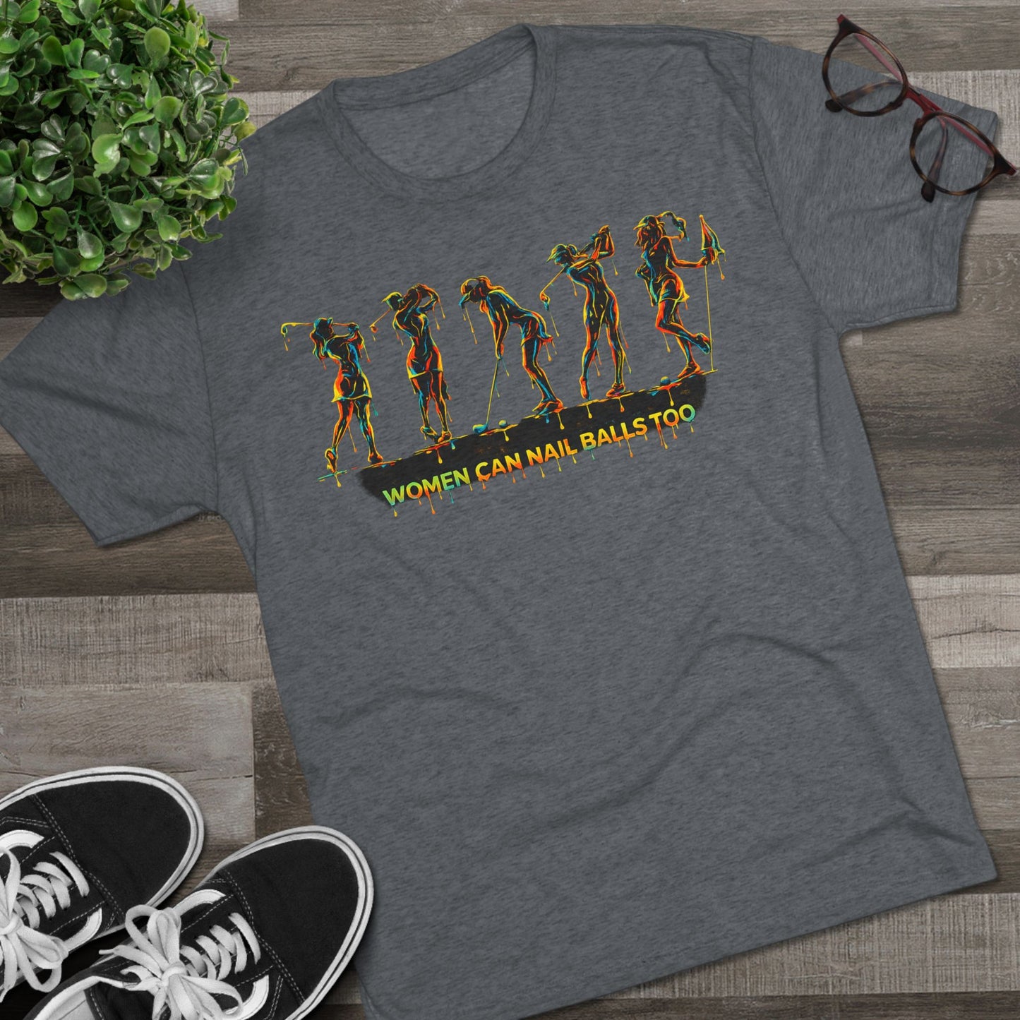 Women Can Nail Balls Tee