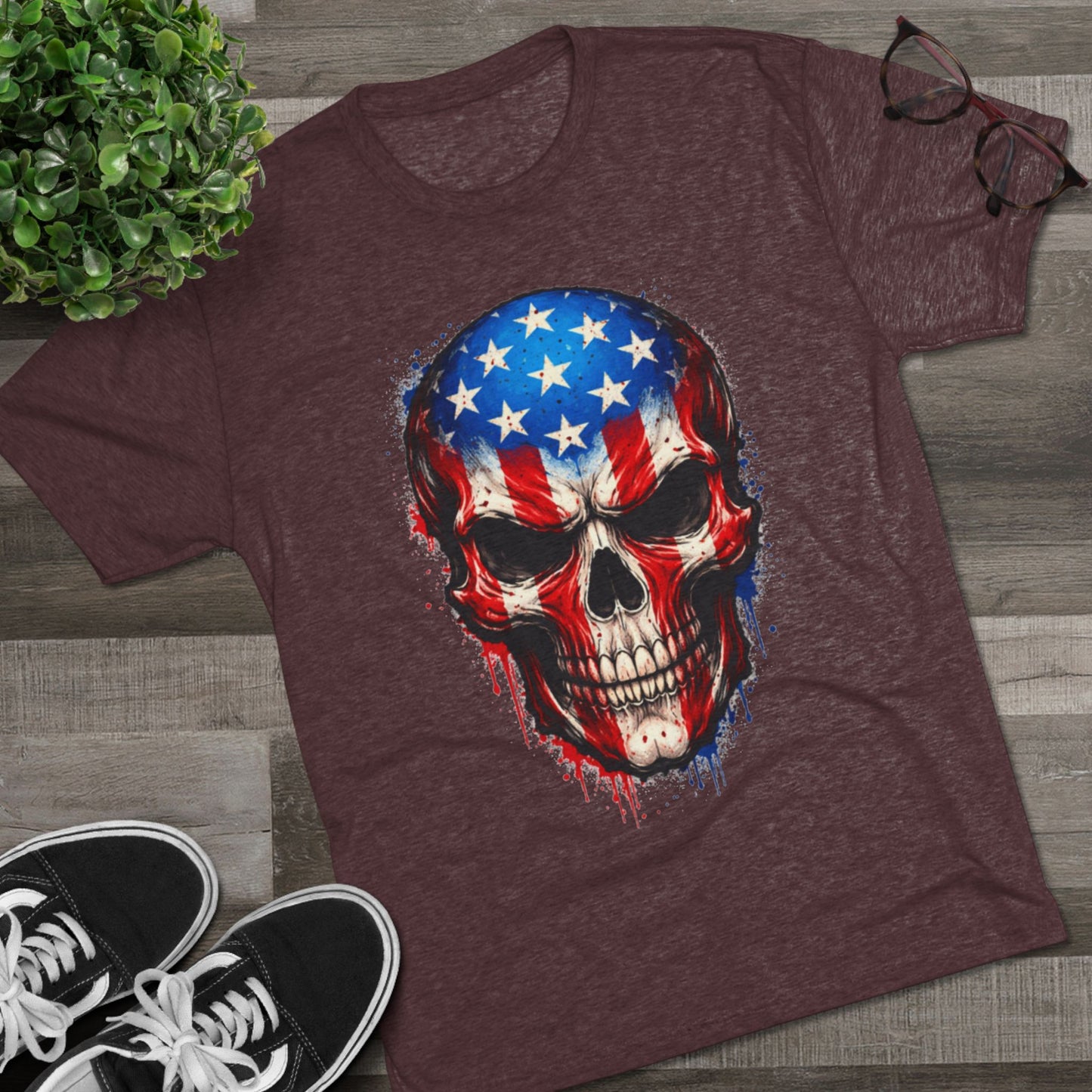 Patriotic Skull (T-Shirt)