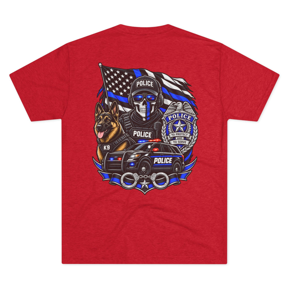 Police Tribute T‑Shirt
