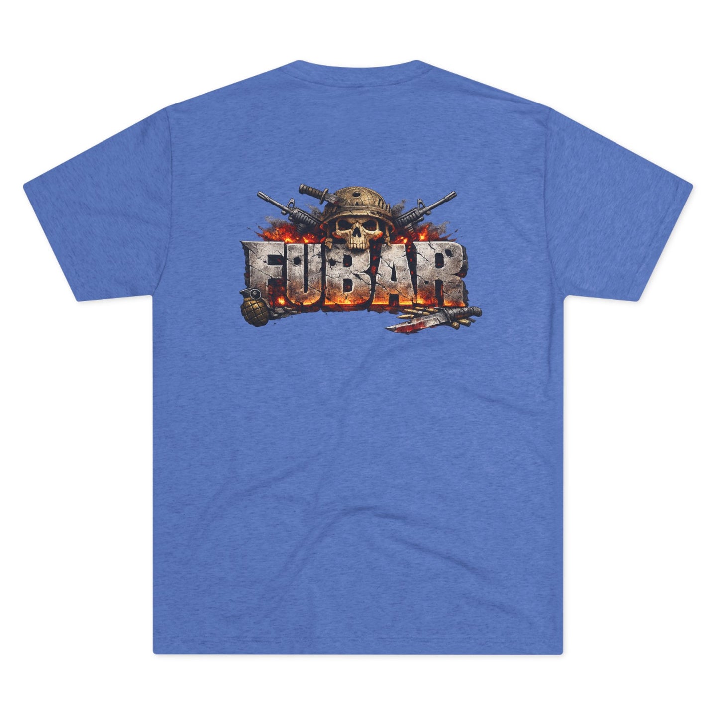 FUBAR Military Skull & Pin-Up Graphic Tee