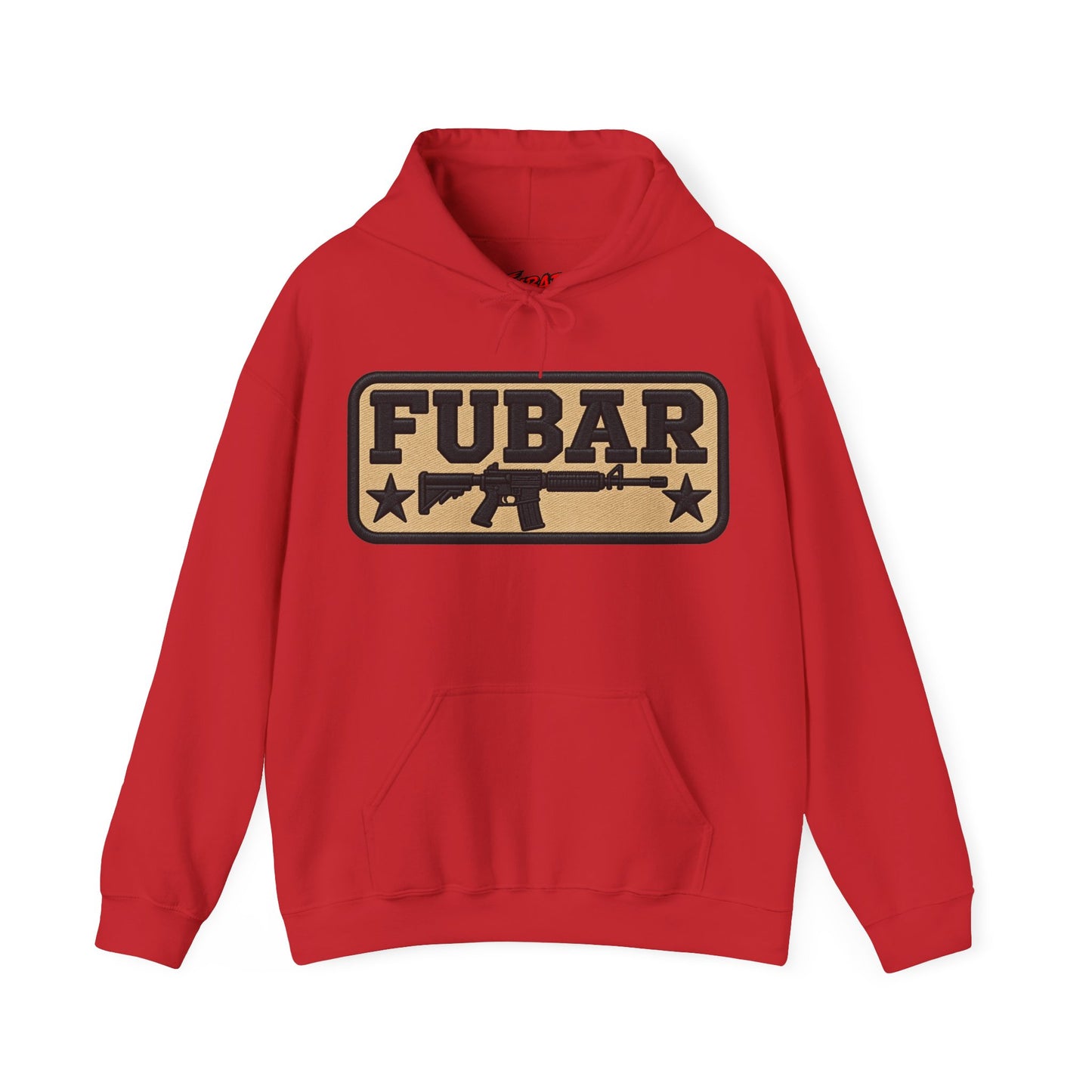 FUBAR Tactical Hoodie — "YAT YAS on Back" Graphic Pullover