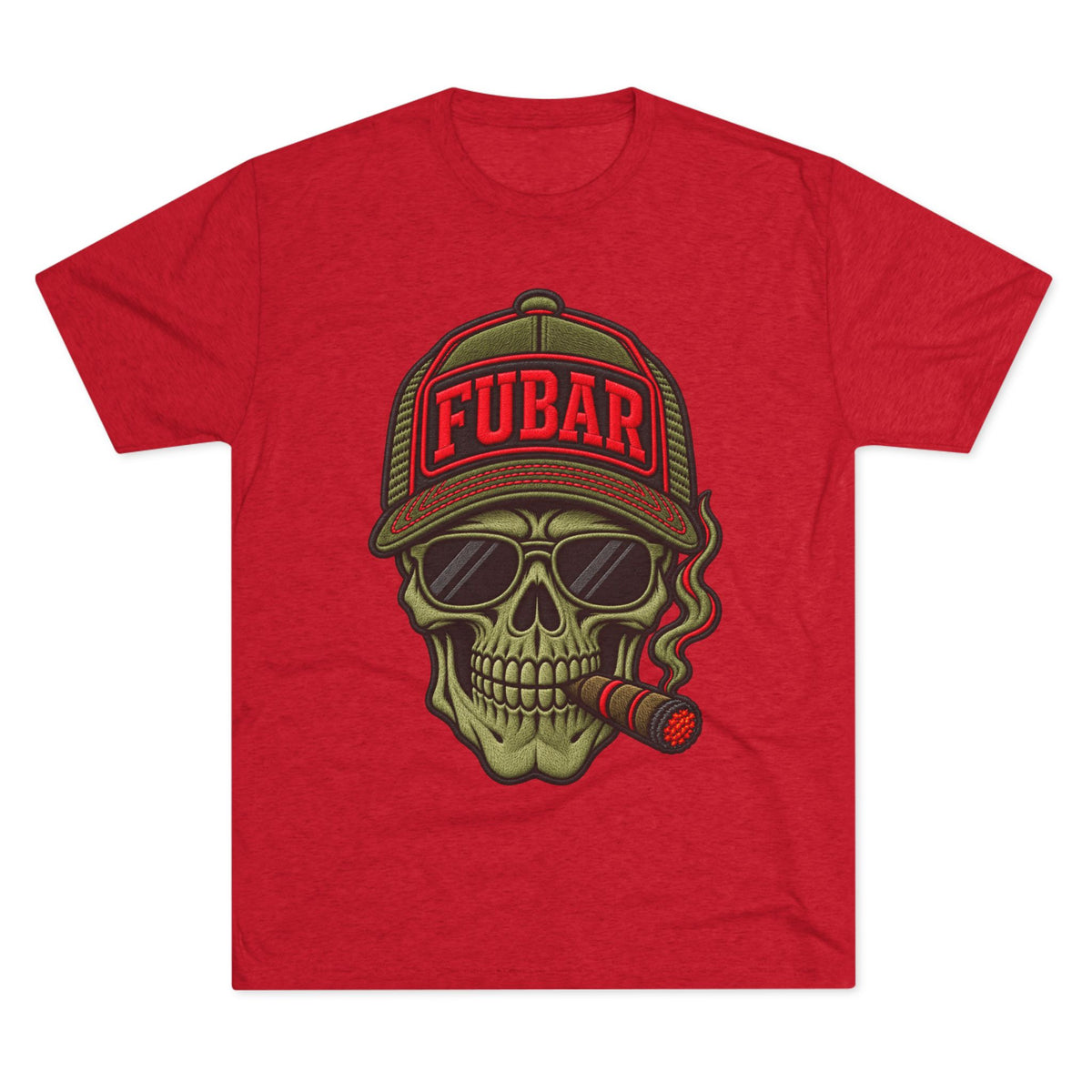 'Same People Different Battles' Patriotic Skull T-Shirt