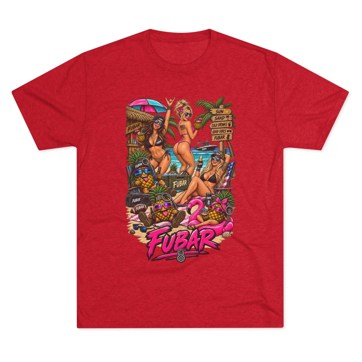 Women's FUBAR Beach Party T‑Shirt