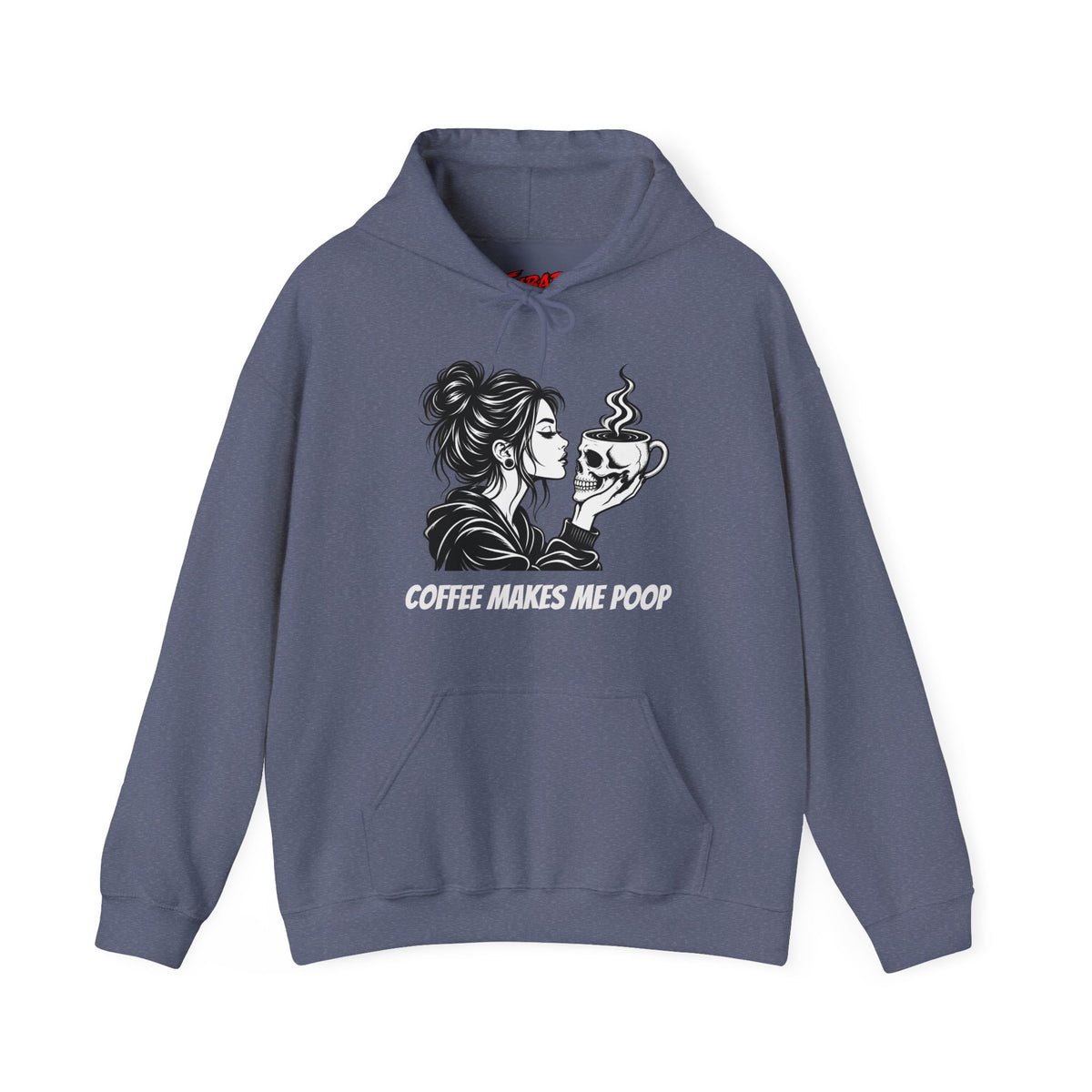Women's-Coffee Makes Me Poop Hoodie