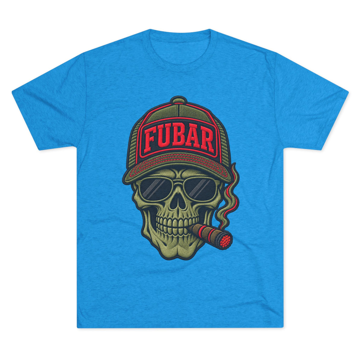 'Same People Different Battles' Patriotic Skull T-Shirt