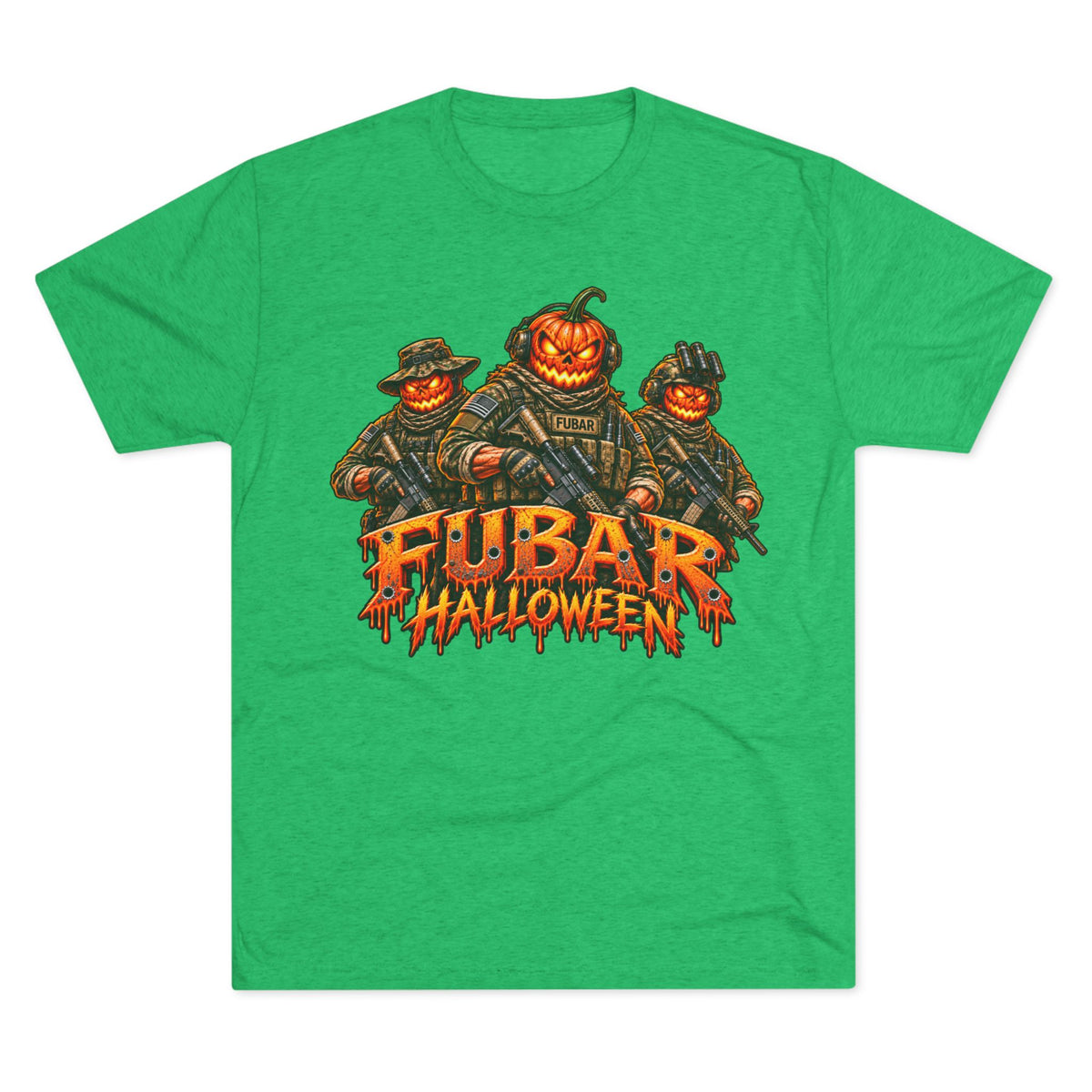 Halloween FUBAR Pumpkin Soldiers T-Shirt
