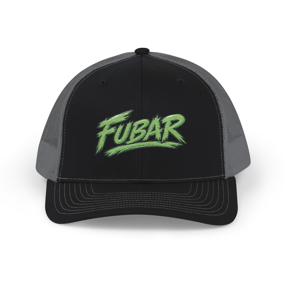 Neon Green Retro Snapback (Curved-Visor)