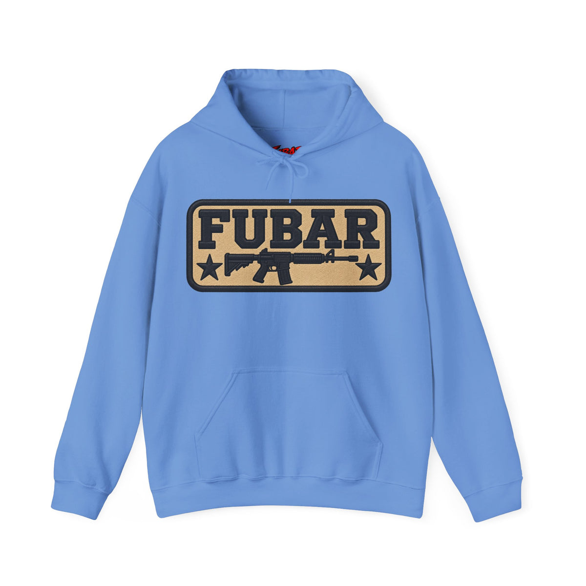 FUBAR Tactical Hoodie — "YAT YAS on Back" Graphic Pullover