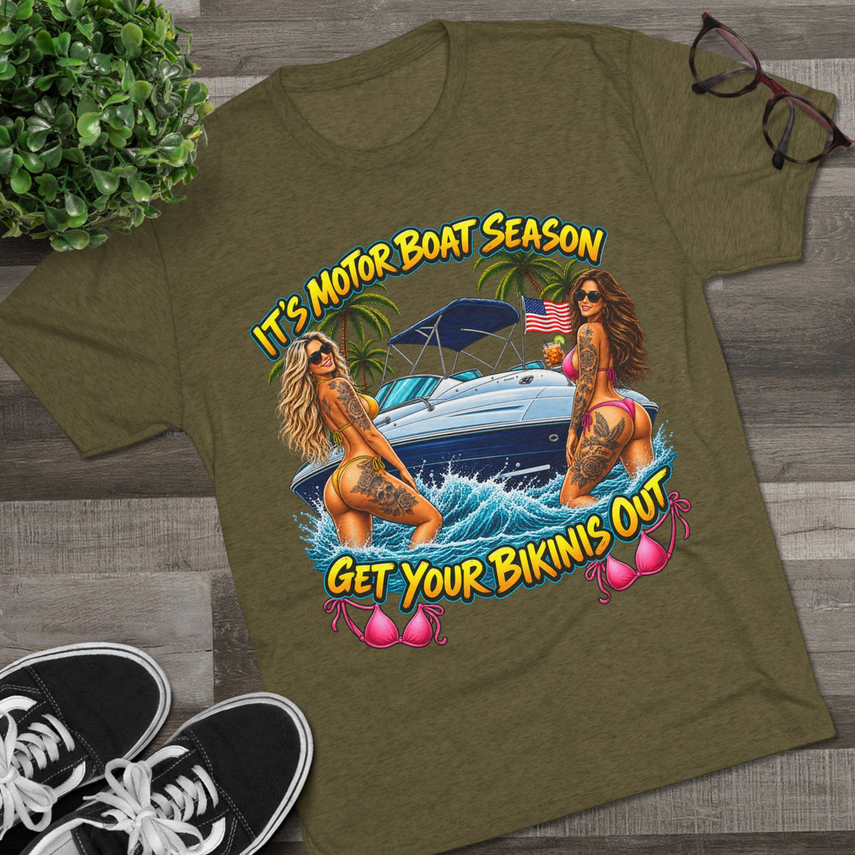 "It's Motor Boat Season, Get Your Bikinis Out"
