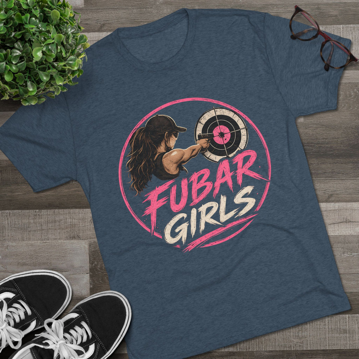 FUBAR Girls Target Shooting Tee
