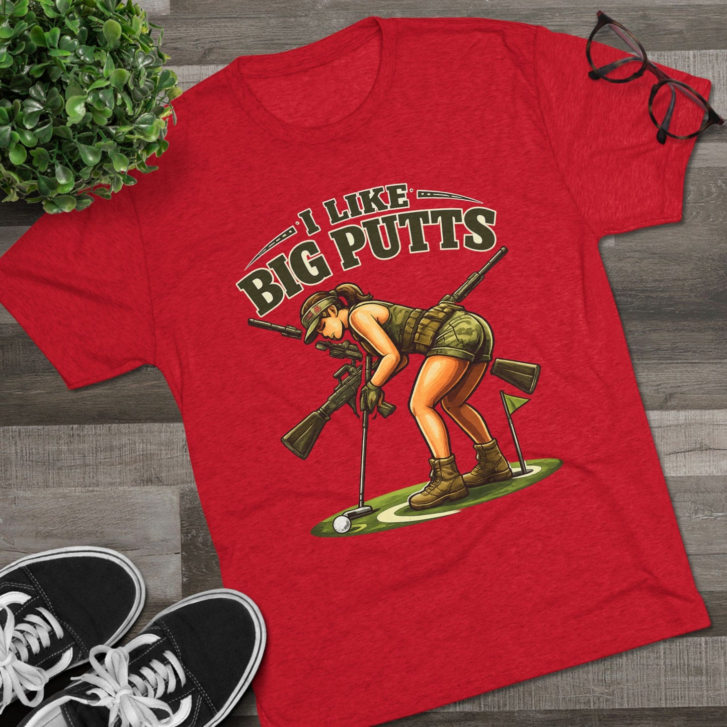 "I Like Big Putts" Graphic Shirt