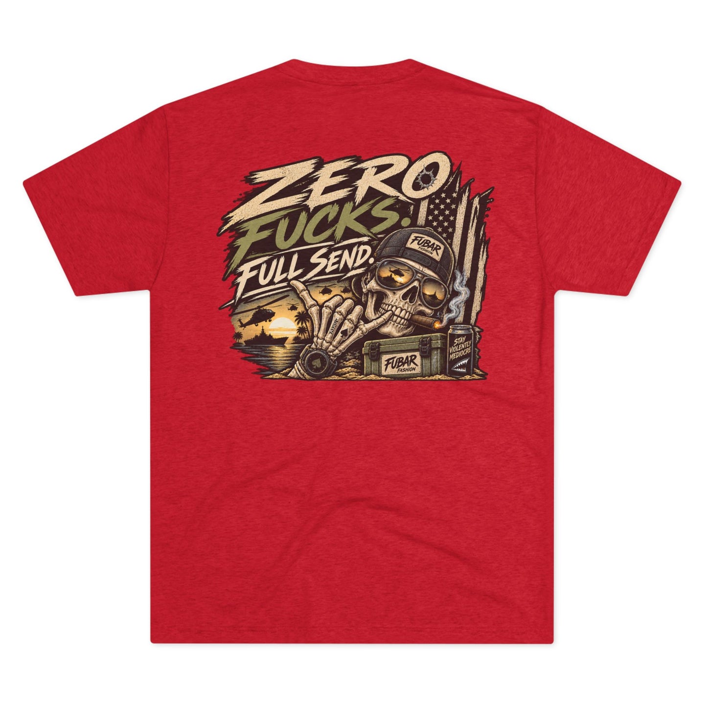 ("Zero Fucks, Full Send")