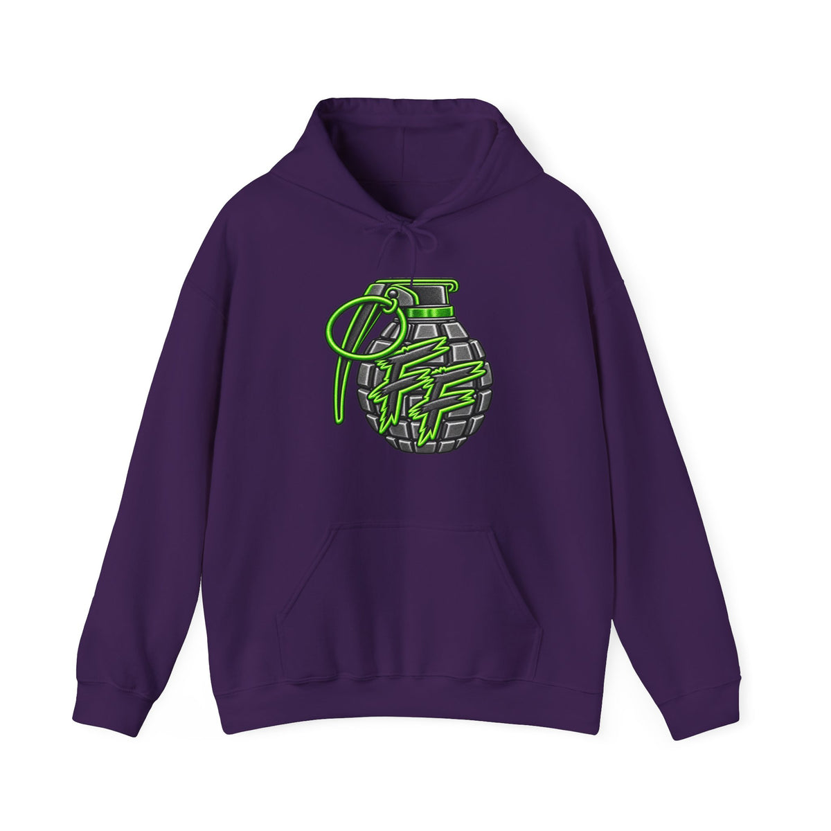 FUBAR Grenade Graphic Hoodie — Military-Inspired Tactical Streetwear