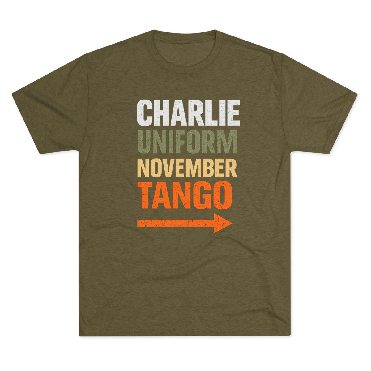 Charlie Uniform November Tango T‑Shirt
