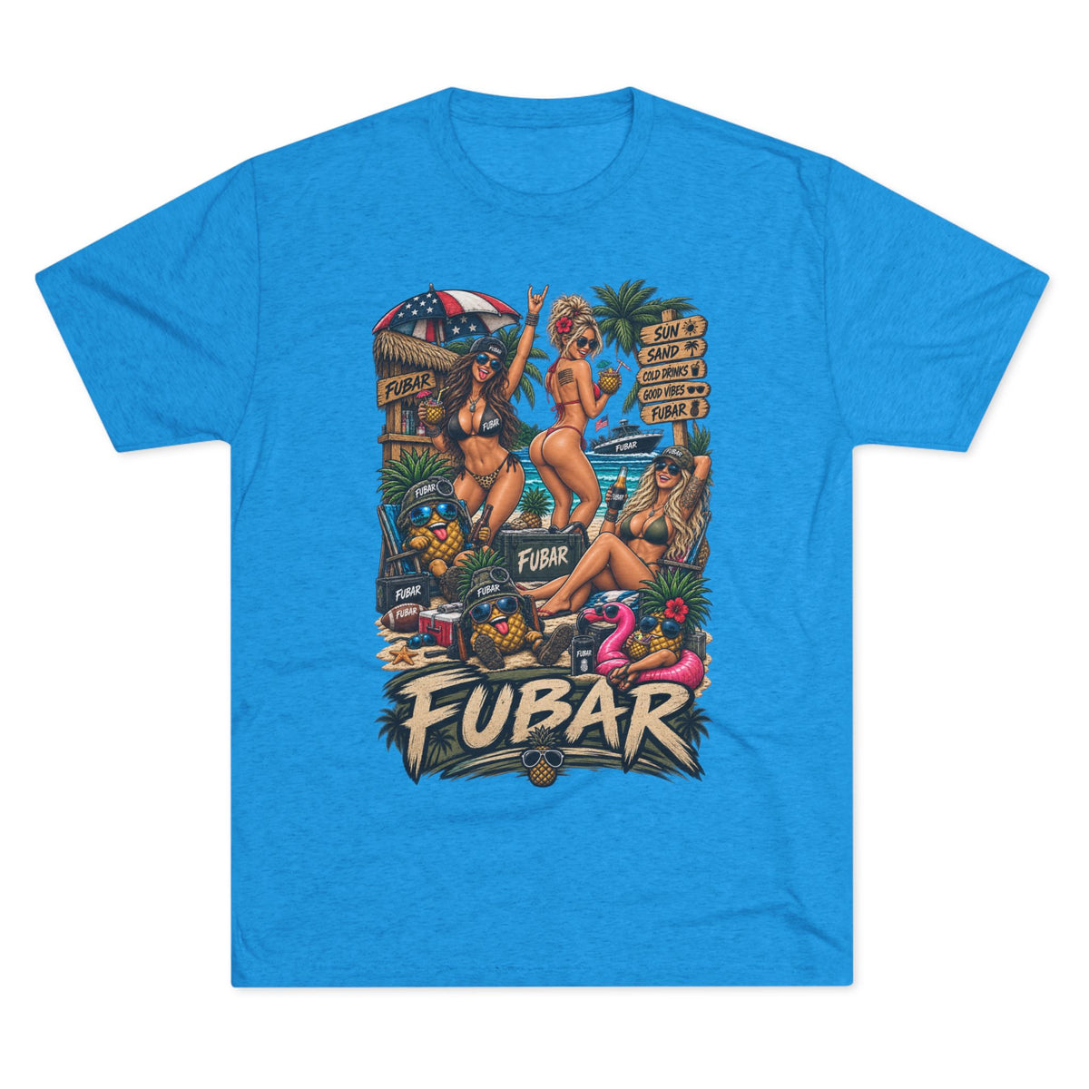 Men's FUBAR Beach Party T-Shirt