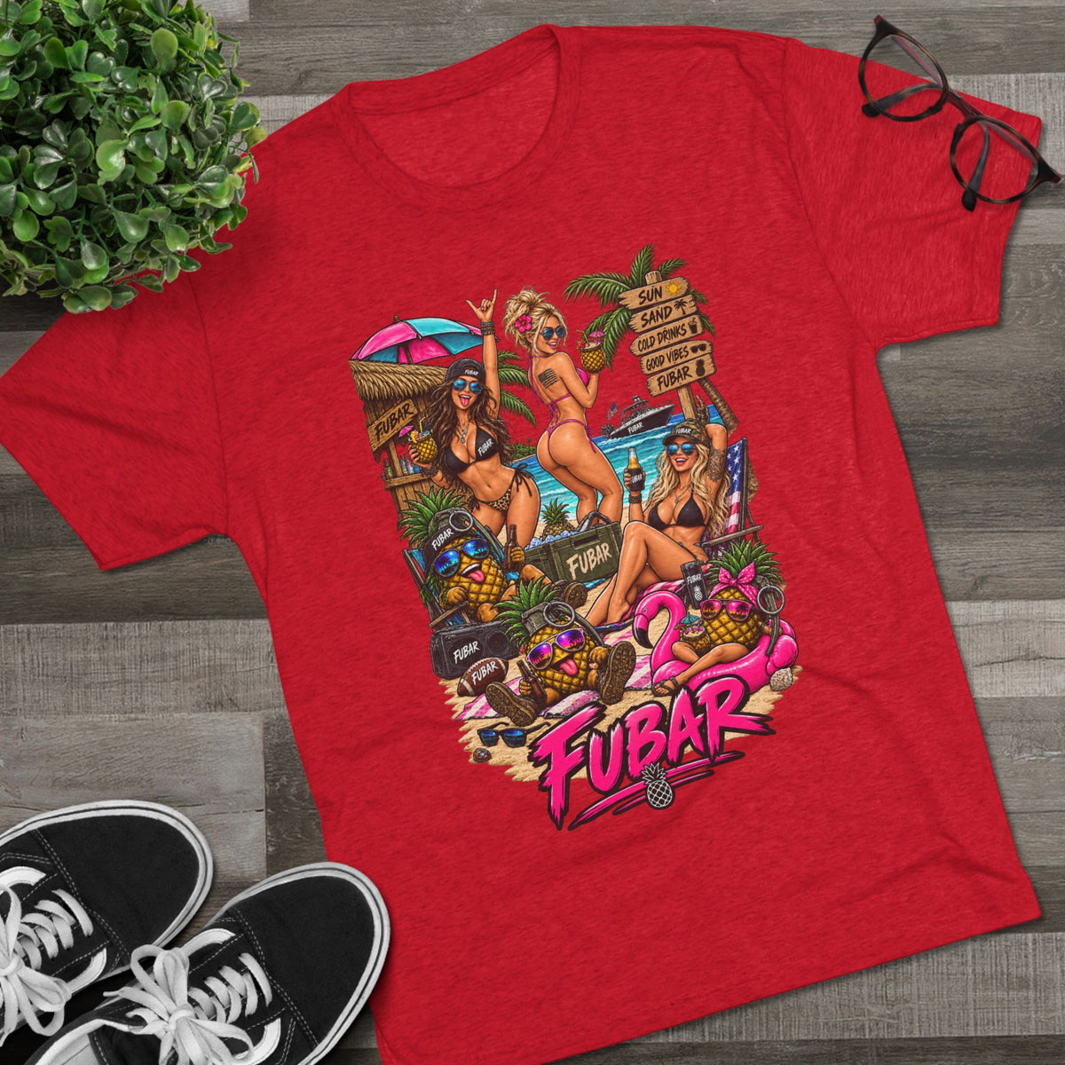 Women's FUBAR Beach Party T‑Shirt