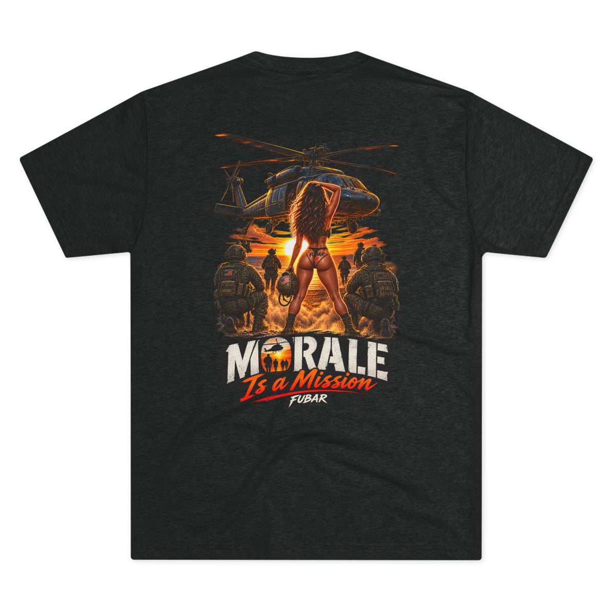 "Morale Is a Mission" Crew Shirt