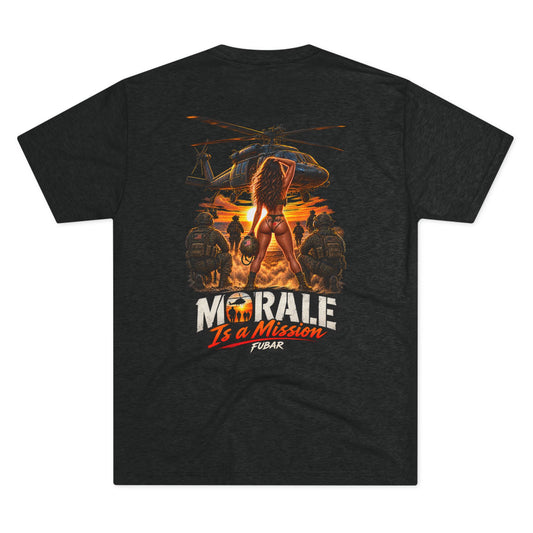 "Morale Is a Mission" Crew Shirt