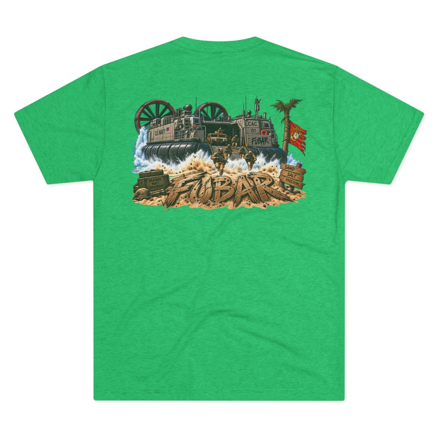 Military Ace Spade Graphic Shirt