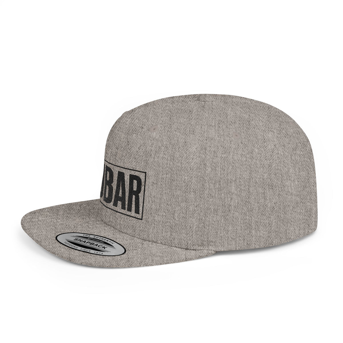 FUBAR Flat Bill Snapback Hat (Large FUBAR)