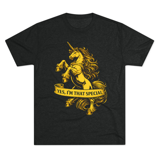 Yes I'm That Special Unicorn Tee — FUBAR Graphic Crew Shirt