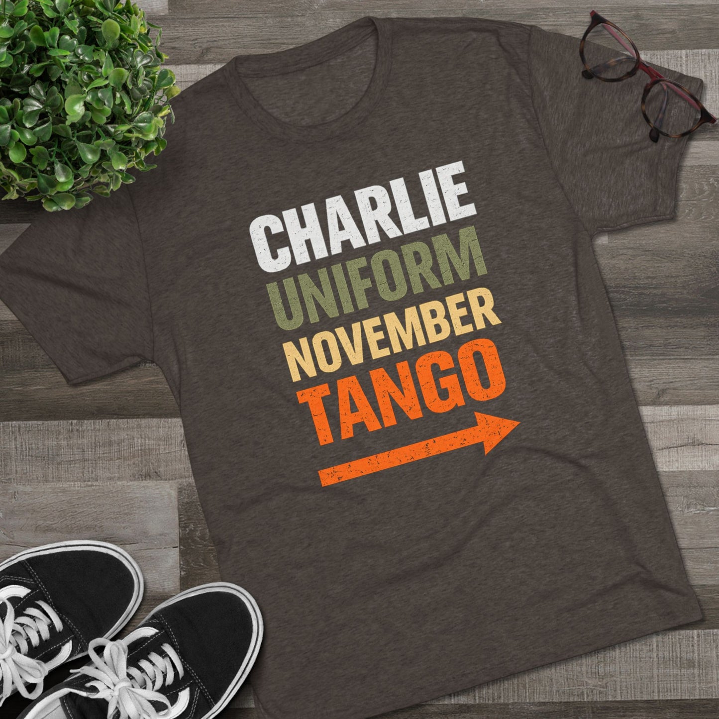 Charlie Uniform November Tango T‑Shirt