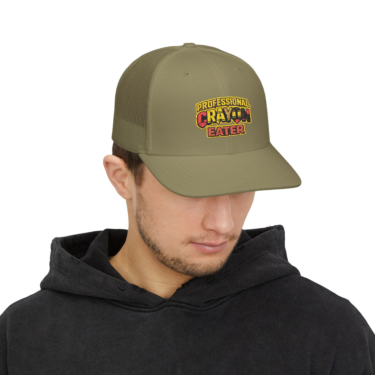 Richardson Professional Crayon Eater Snapback Trucker Cap (Embroidered)