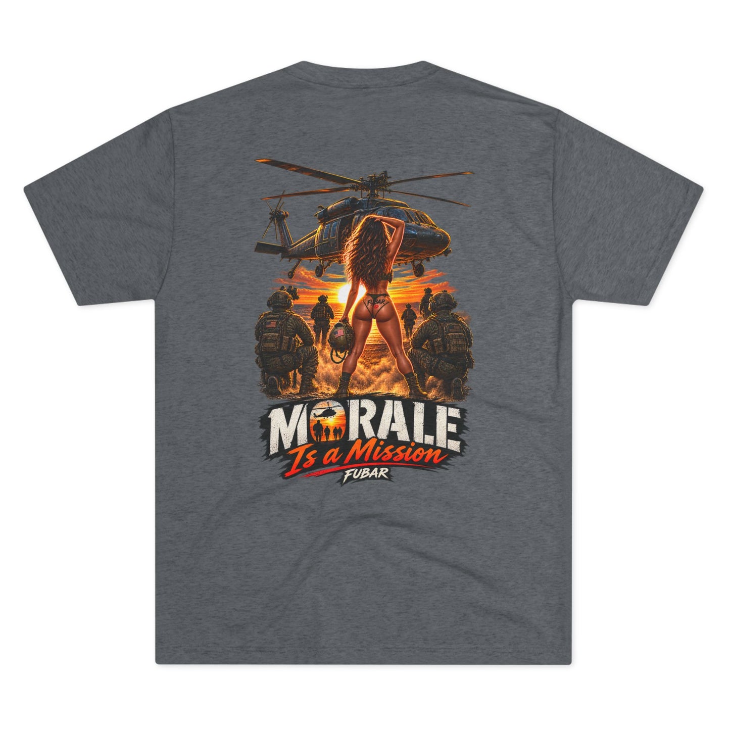 "Morale Is a Mission" Crew Shirt