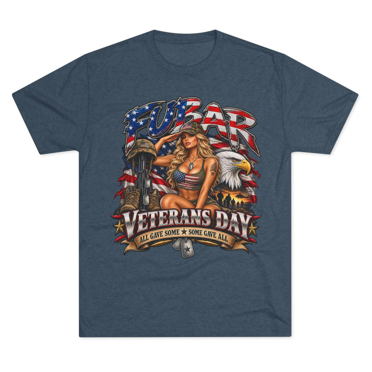 Veterans Day American Flag T-Shirt — "We The People" Patriotic Tee