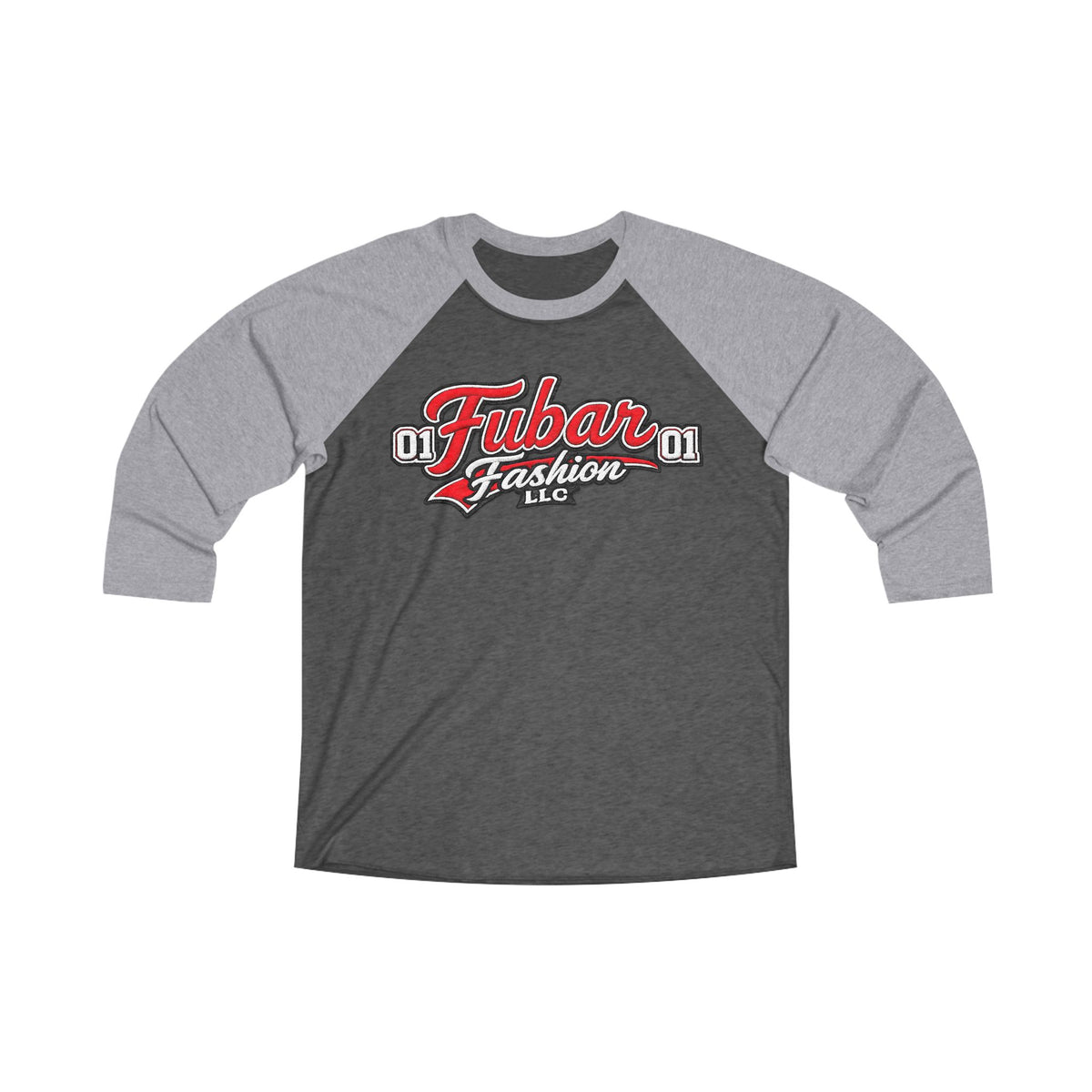 Fubar Fashion 3/4 Sleeve Baseball Shirt