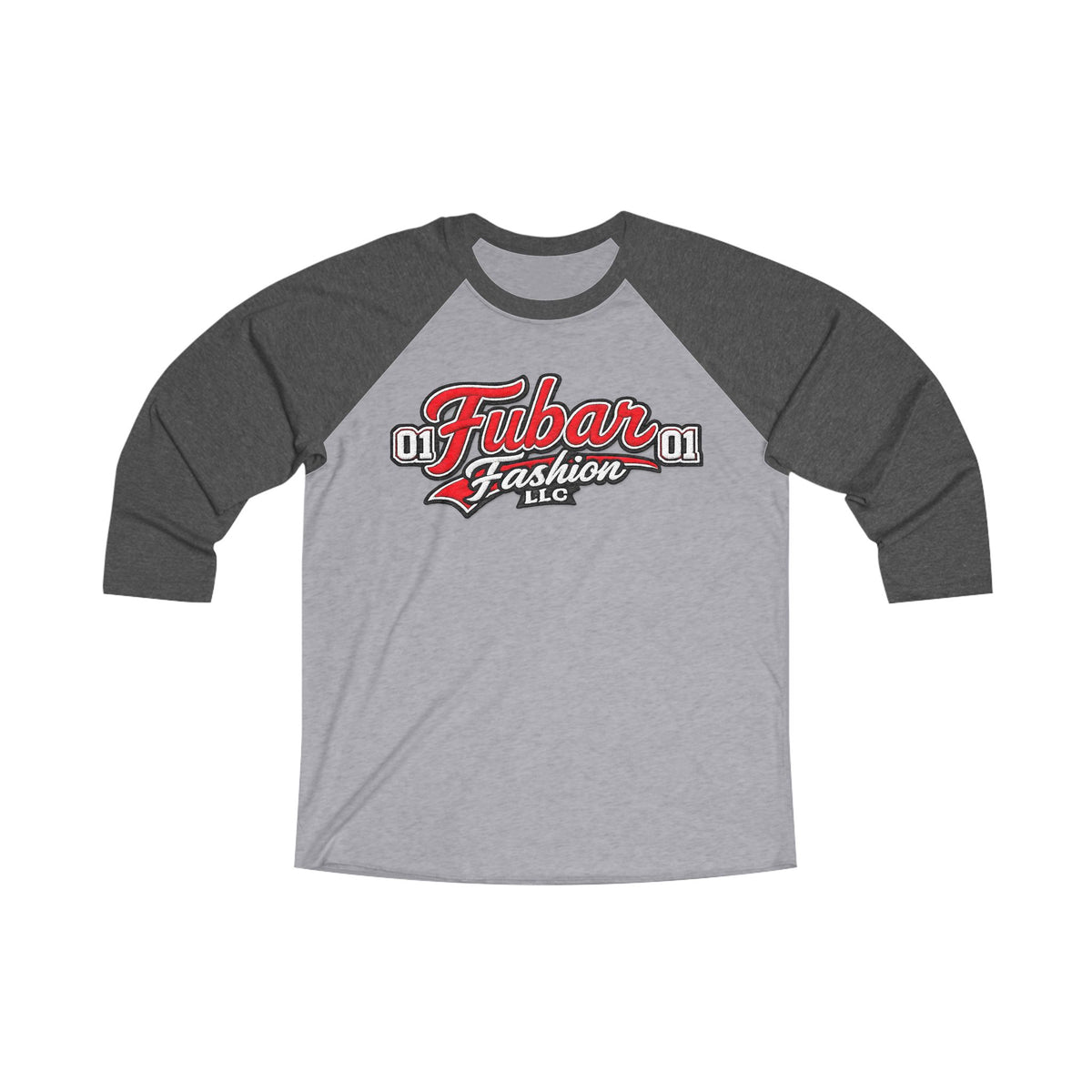 Fubar Fashion 3/4 Sleeve Baseball Shirt