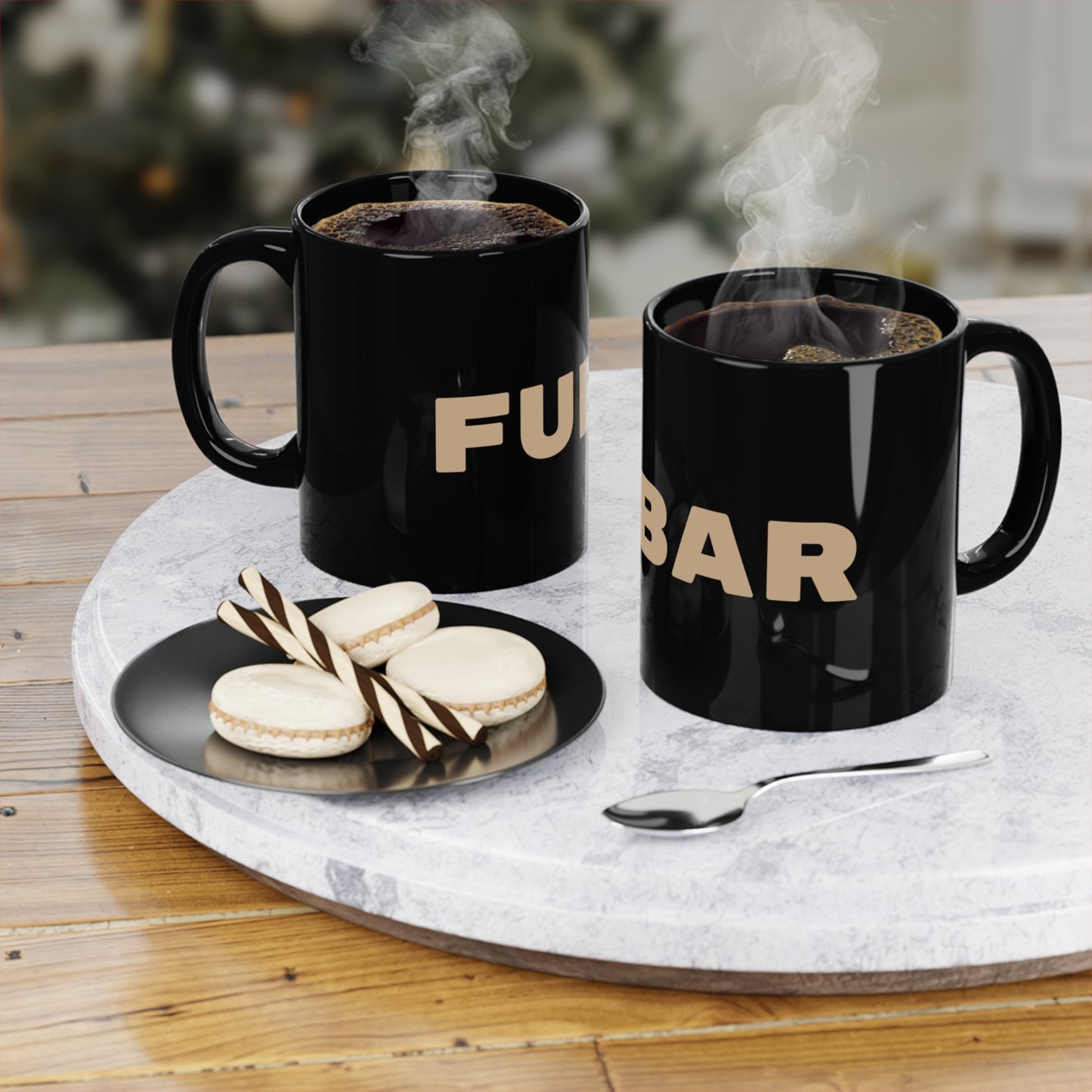 FUBAR Black 11oz Coffee Mug