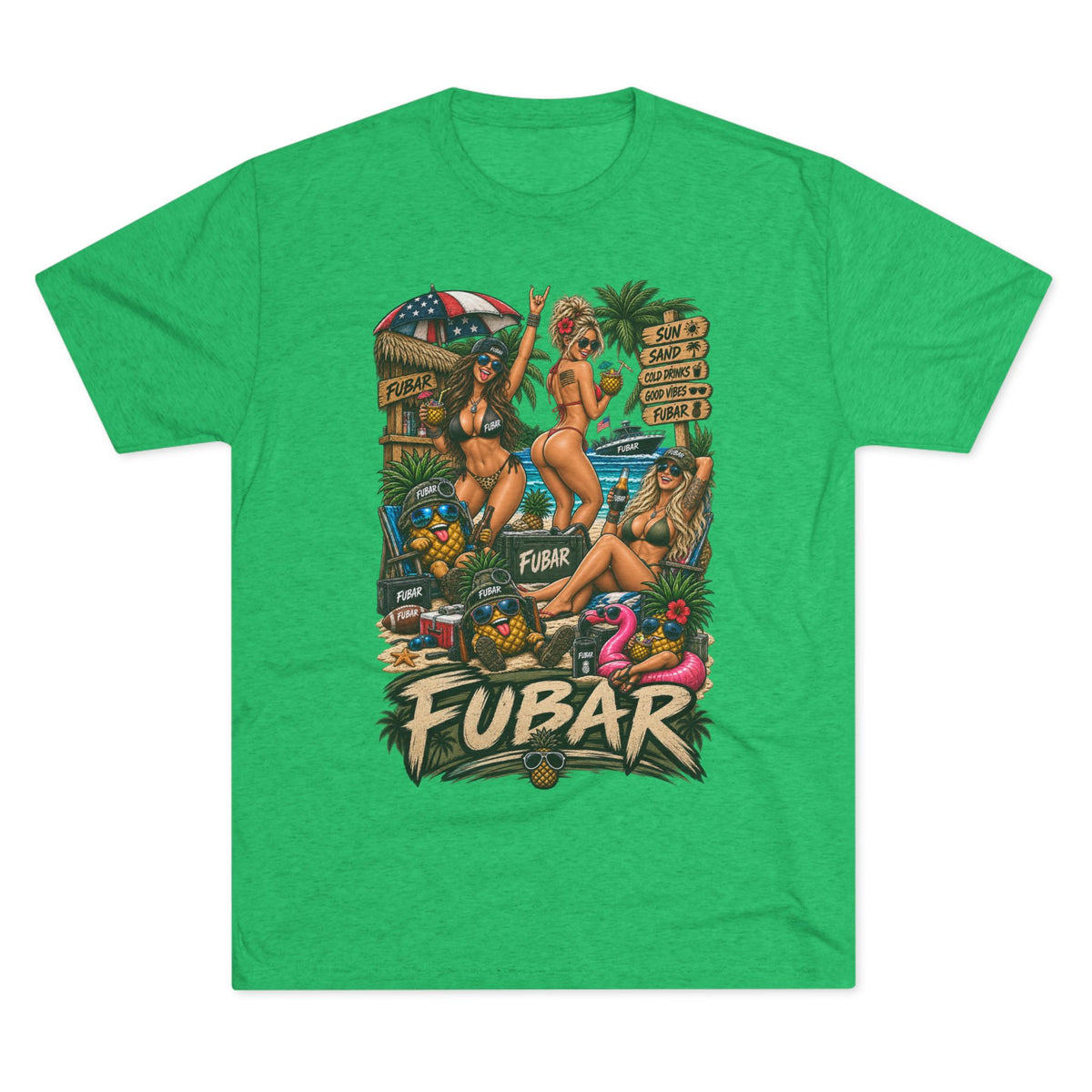 Men's FUBAR Beach Party T-Shirt