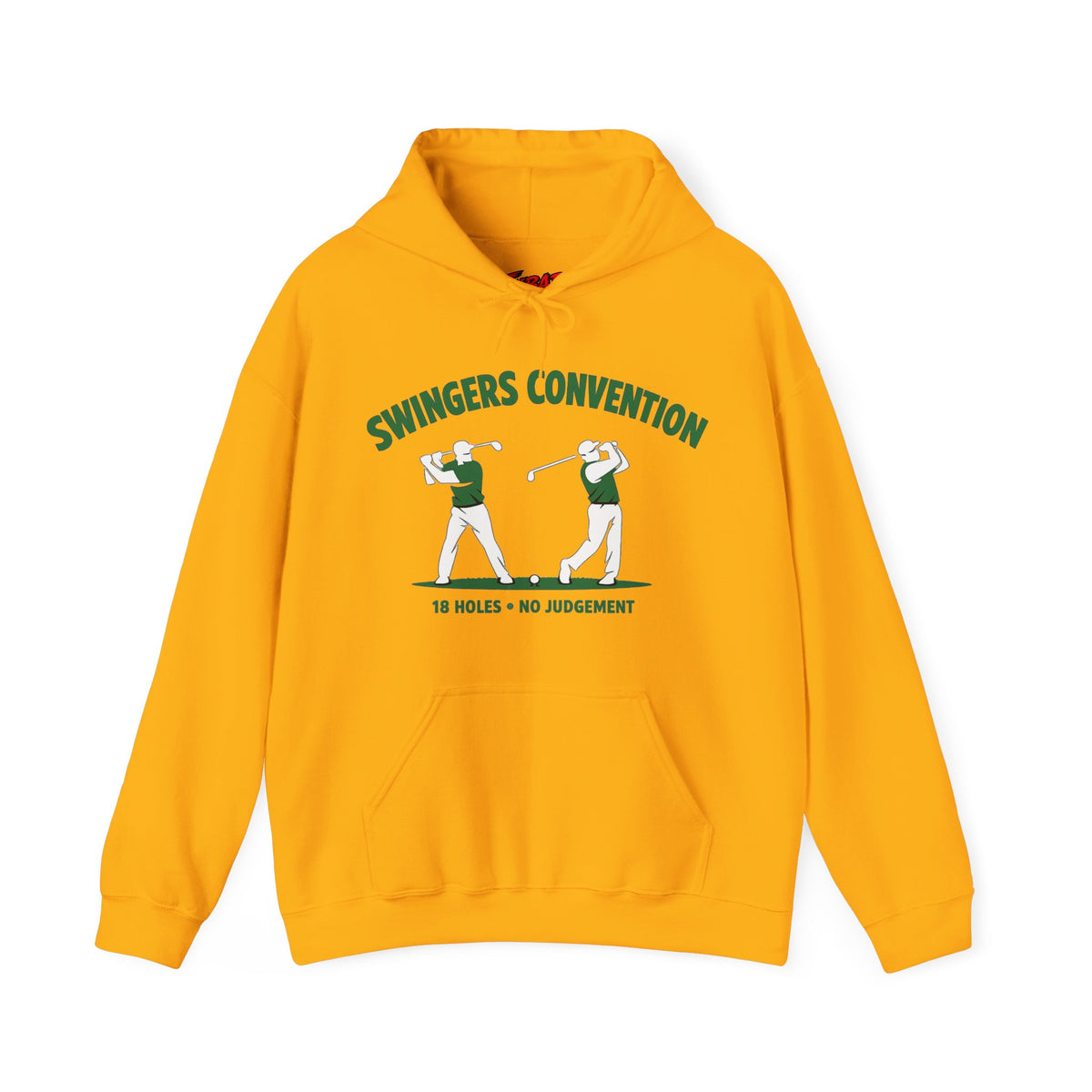 Swingers Convention Hoodie (“18 Holes • No Judgement”)