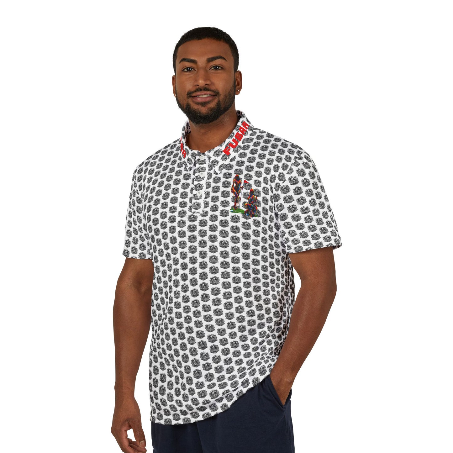 Fubar Logo Golf Polo
