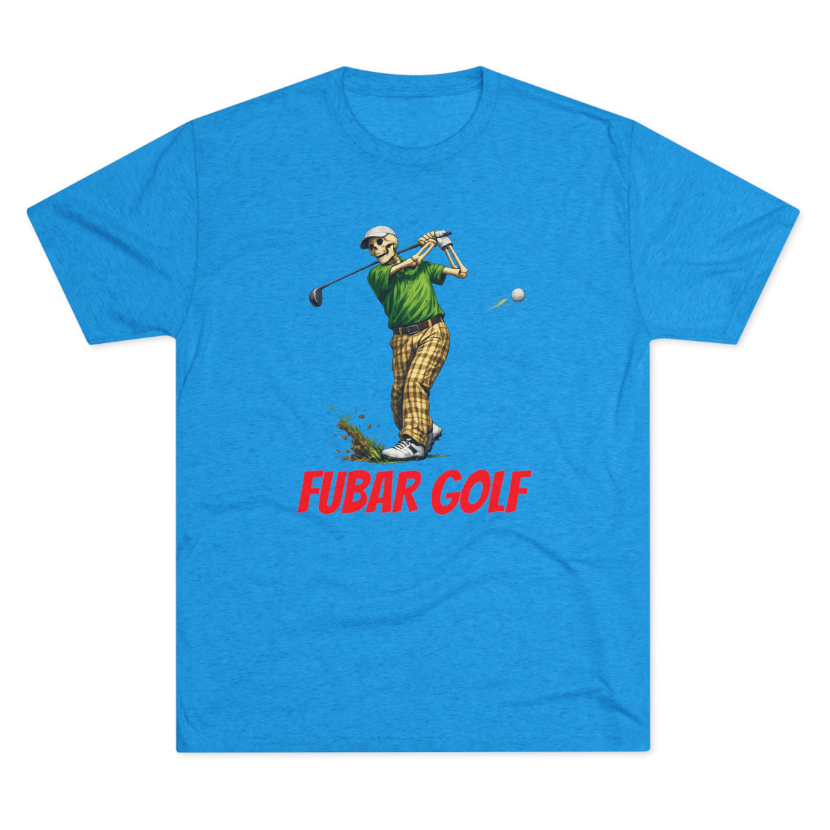 'FUBAR Golf' Vintage Golfer Graphic Tee