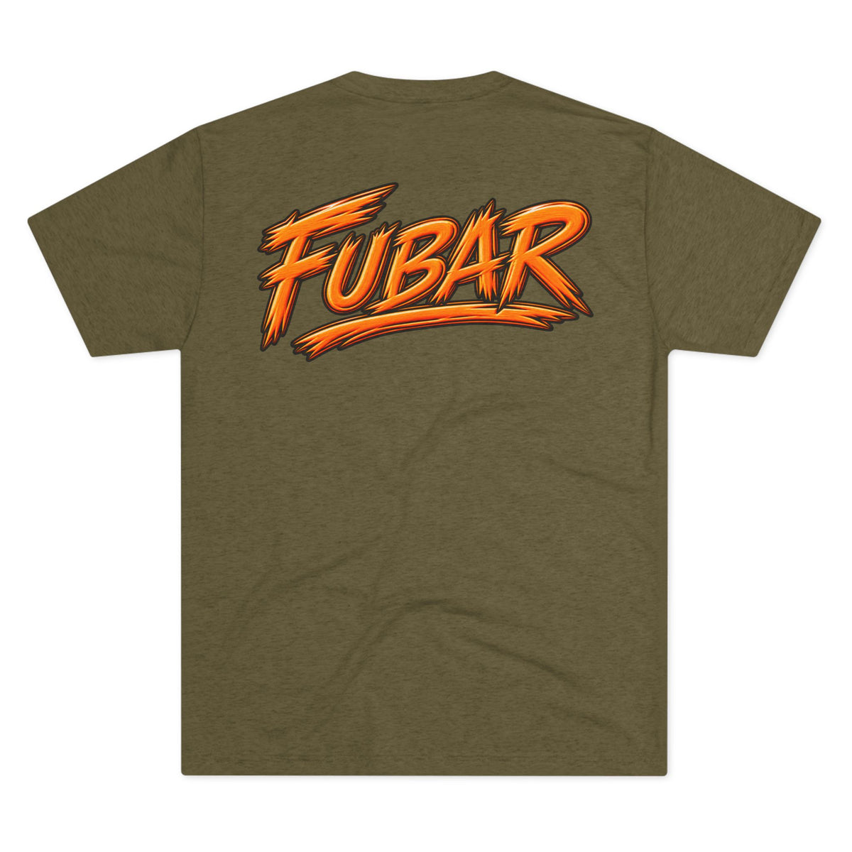 Halloween FUBAR T-Shirt — Pumpkin Skull Military Helmet Graphic Tee
