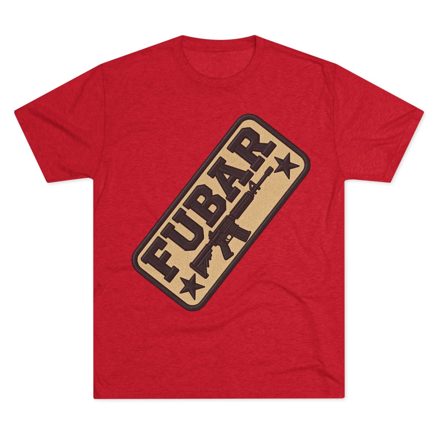 Fubar Front-Support Our Troops Pinup on Back