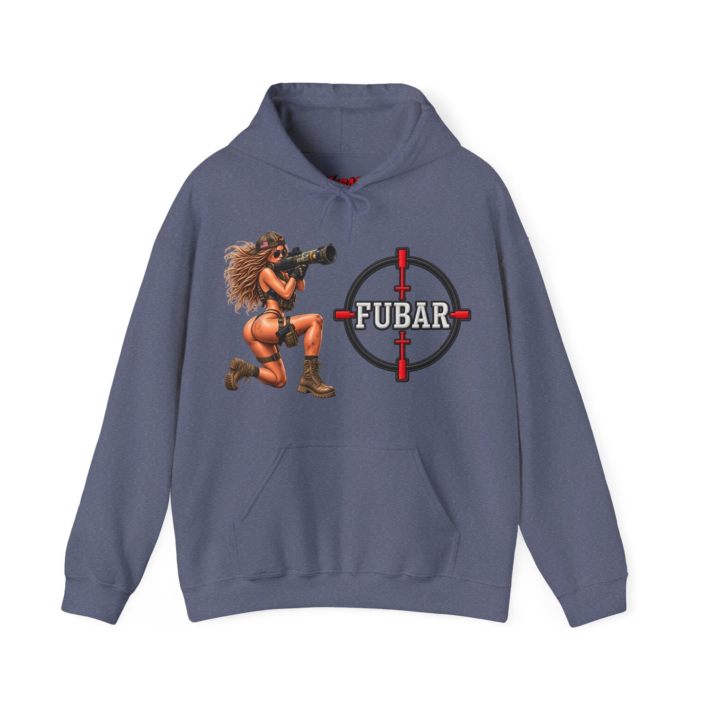 FUBAR Sniper Pin-Up Hoodie